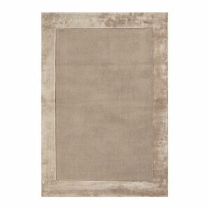 Világosbarna kézi szövésű gyapjú keverék szőnyeg 200x290 cm Ascot – Asiatic Carpets kép
