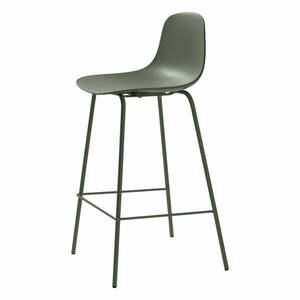 Khaki műanyag bárszék (ülésmagasság 67, 5 cm) Whitby – Unique Furniture kép