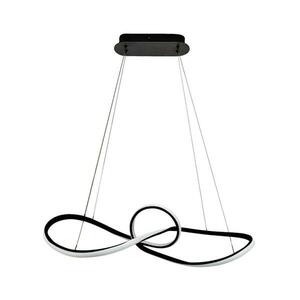 LED Csillár zsinóron MARCO LED/42W/230V fekete kép