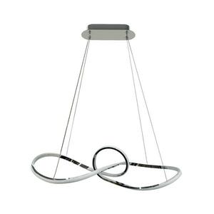 LED Csillár zsinóron MARCO LED/42W/230V fényezett króm kép