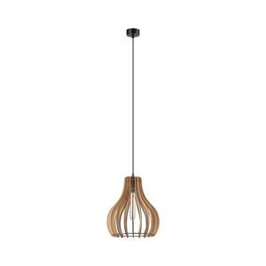 Csillár zsinóron TUCCI 1xE27/60W/230V átm. 29 cm tölgy kép