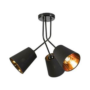 Csillár rúdon IRMA 3xE27/15W/230V fekete kép