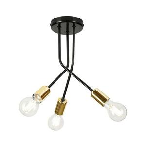 Csillár rúdon PRIYA 3xE27/15W/230V fekete kép