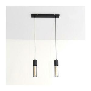 Csillár zsinóron MELODY 2xE27/15W/230V fekete kép