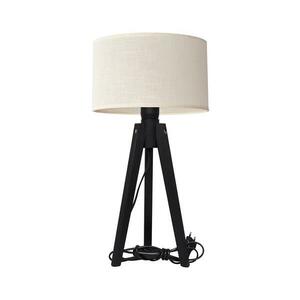 Asztali lámpa ALBA 1xE27/15W/230V krémes/fenyő kép