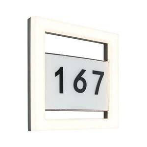 LED Házszám ALICE LED/13W/230V IP44 3000K antracit kép