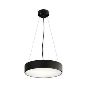 Csillár zsinóron CLEO 3xE27/24W/230V átm. 40 cm fekete kép