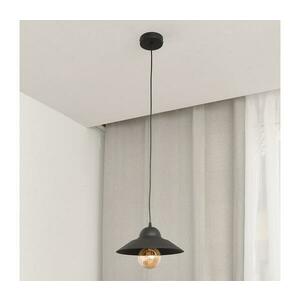 Csillár zsinóron SORAPIS 1xE27/15W/230V fekete kép