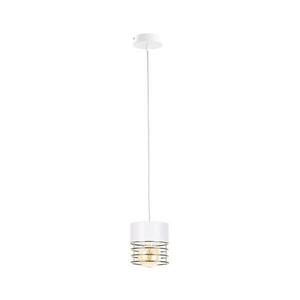 Csillár zsinóron ROY 1xE27/60W/230V fehér kép