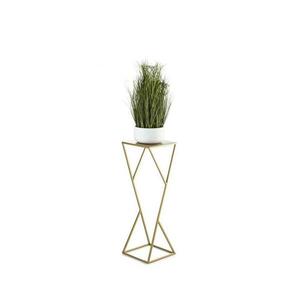 HowHomely Virágállvány LOFT 70x23, 5 cm arany kép