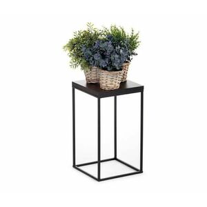 HowHomely Virágállvány BASICLOFT 40x24 fekete kép