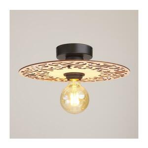 HEXE Felületre szerelhető csillár FALCO 1xE27/60W/230V átm. 30 cm bézs kép