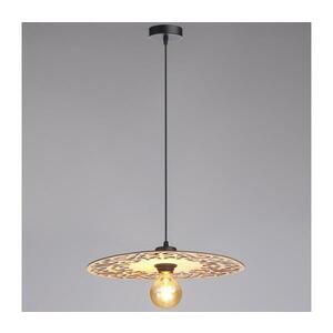 HEXE Csillár zsinóron FALCO 1xE27/60W/230V átm. 40 cm bézs kép