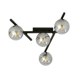 EMIBIG Mennyezeti lámpa SMART 4xE14/10W/230V fekete/szürke kép