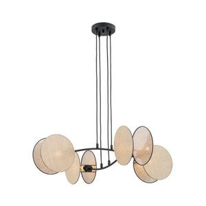 EMIBIG Csillár zsinóron MOTIF 4xE14/10W/230V bézs kép