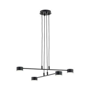 EMIBIG Csillár zsinóron MODUS 4xGX53/12W/230V fekete kép