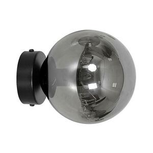EMIBIG Fali lámpa ROSSI 1xE14/10W/230V fekete/szürke kép