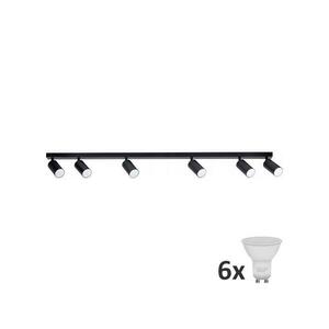 LED Spotlámpa ANGIE 6xGU10/6W/230V fekete kép