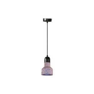 Csillár zsinóron TERRAZZO 1xE27/60W/230V átm. 12 cm piros kép
