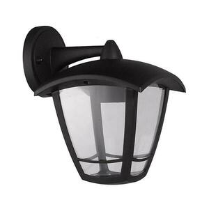 Eurolamp Kültéri fali lámpa 1xE27/42W/230V IP44 fekete kép