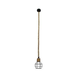 Csillár zsinóron 1xE27/60W/230V átm. 15 cm kép