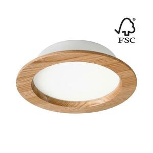 LED Beépíthető lámpa WOODY SPOT LED/16, 5W/230V 4000K tölgy ø 18, 5 cm kép