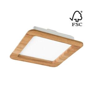 LED Beépíthető lámpa WOODY SPOT LED/17W/230V 3000K tölgy 18, 5x18, 5 cm kép