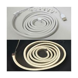 LED Rugalmas Szalag NEON LED/5V USB 1, 8 m fehér kép