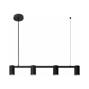 Csillár zsinóron MARIBEL 4xGU10/10W/230V fekete kép