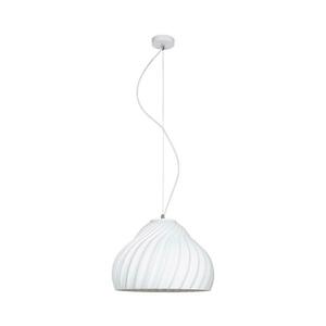HEXE Csillár zsinóron SILVO 1xE27/60W/230V átm. 38 cm fehér kép