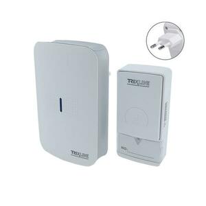 Vezeték nélküli csengő konnektorba PIEZO BELL 230V + 1x23A IP40 fehér kép