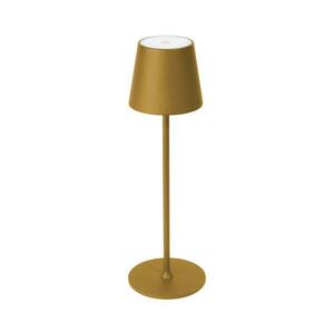 LED Dimmelhető kültéri asztali lámpa LED/4W/4000 mAh 3000/4000/5500K IP44 arany kép