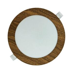 LED Beépíthető lámpa CIRCLE LED/12W/230V 4200K átm. 16, 7 cm barna kép