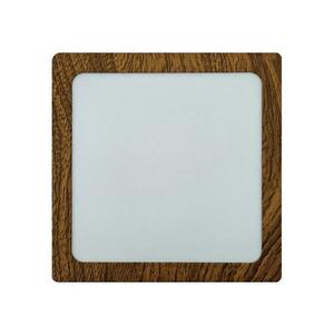 LED Mennyezeti lámpa BLOCK LED/12W/230V 4200K 16, 3x16, 3 cm barna kép