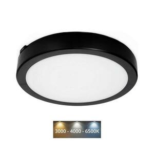 LED Fürdőszobai mennyezeti lámpa NAIROS LED/18W/230V 3000/4000/6500K IP65 fekete kép