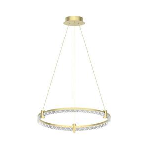 LED Csillár zsinóron ELEGANCE LED/36W/230V átm. 60 cm arany kép