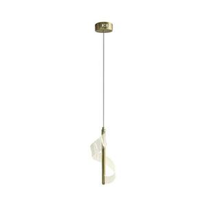LED Csillár zsinóron LARGO LED/10W/230V arany kép