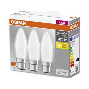 Osram KÉSZLET 3x LED Izzó B38 B22d/4, 9W/230V 3000K kép