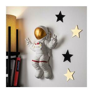 Fali dekoráció 47x35 cm astronaut arany kép