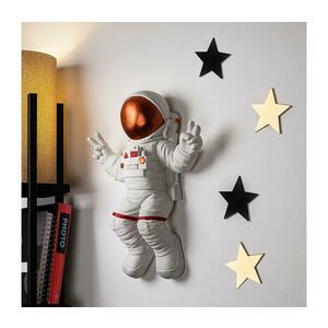 Fali dekoráció 47x35 cm astronaut réz kép