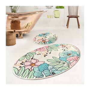 KÉSZLET 2x Fürdőszoba szőnyeg SPRING 60/100 cm színes kép