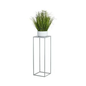 HowHomely Virágállvány 70x24 cm szürke kép