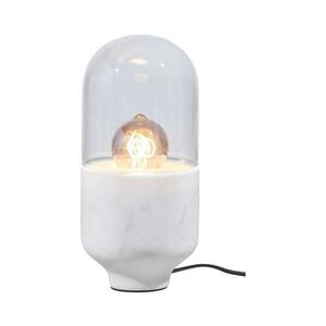 Asztali lámpa ASEL 1xE27/25W/230V márvány fehér kép