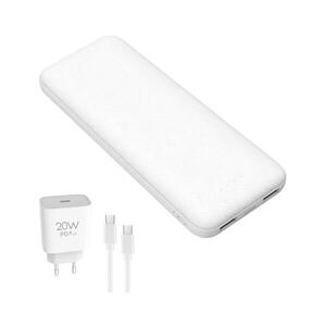 Power Bank 10000 mAh + adapter 20W Power Delivery + USB kép