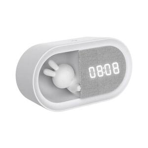 LED Dimmelhető kislámpa ébresztőórával BUNNY LED/1, 2W/5V 3000K kép