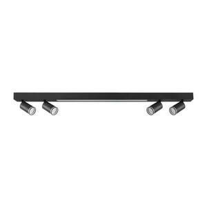 LED Mennyezeti lámpa PÁRIZS LED/24W/230V + 4xGU10/10W fekete kép