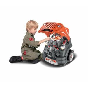 Buddy Toys Gyermek autószerelő műhely 3xAAA + 1xCR2025 narancs/szürke kép