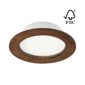 LED Beépíthető lámpa WOODY SPOT LED/12, 5W/230V 4000K cseresznye ø 16 cm kép