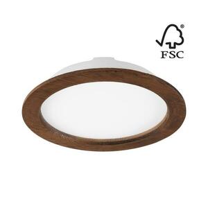 LED Beépíthető lámpa WOODY SPOT LED/23, 5W/230V 4000K cseresznye ø 23, 5 cm kép