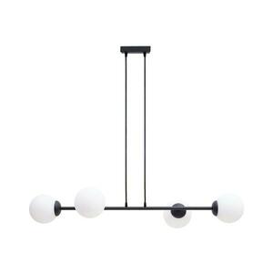 HEXE Csillár zsinóron FIRA 4xE27/60W/230V fekete kép